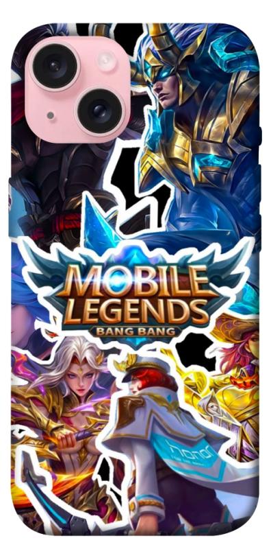 Чехол itsPrint Mobile legends для Apple iPhone 15 (6.1"), игры, купить оптом с доставкой
