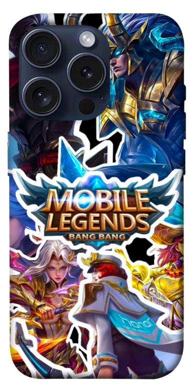 Чехол itsPrint Mobile legends для Apple iPhone 15 Pro (6.1"), игры, купить оптом с доставкой