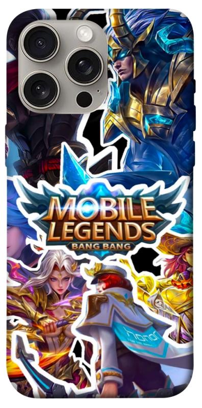 Чехол itsPrint Mobile legends для Apple iPhone 15 Pro Max (6.7"), игры, купить оптом с доставкой