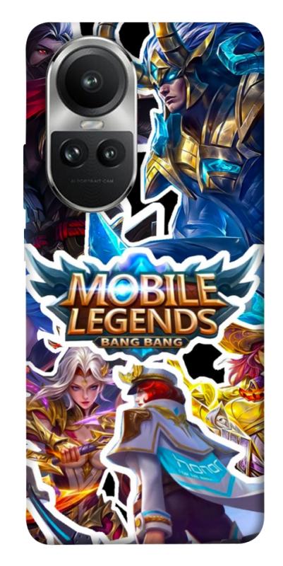 Чехол itsPrint Mobile legends для Oppo Reno 10, игры, купить оптом с доставкой