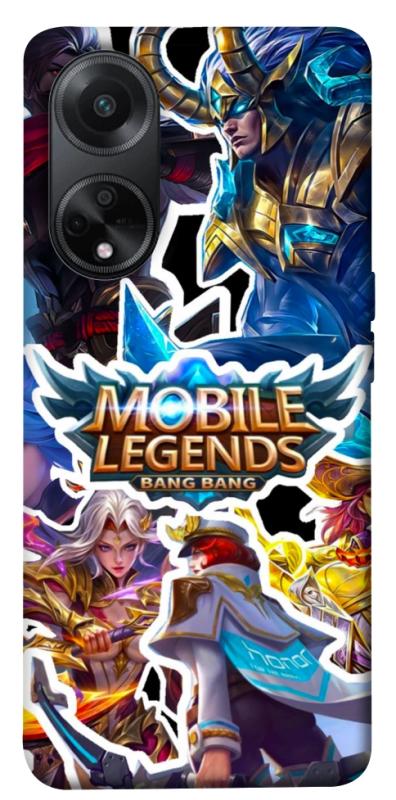 Чехол itsPrint Mobile legends для Oppo A58 4G, игры, купить оптом с доставкой
