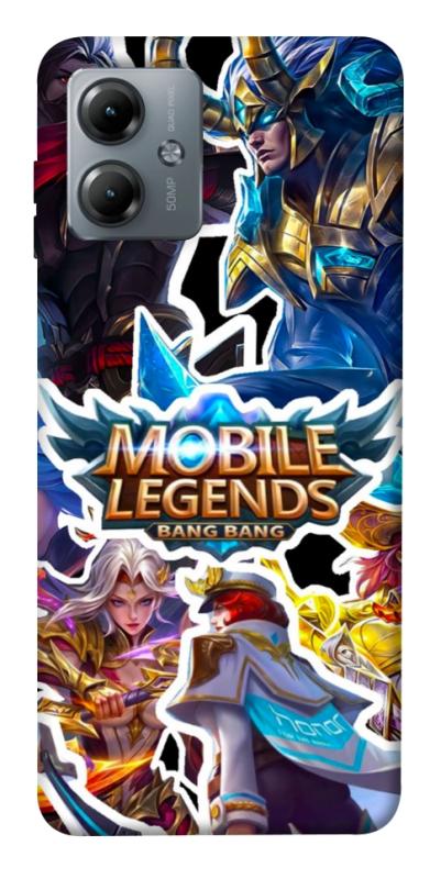 Чехол itsPrint Mobile legends для Motorola Moto G14, игры, купить оптом с доставкой