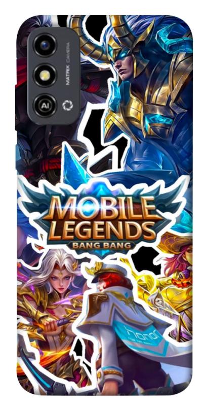 Чехол itsPrint Mobile legends для ZTE Blade A53, игры, купить оптом с доставкой