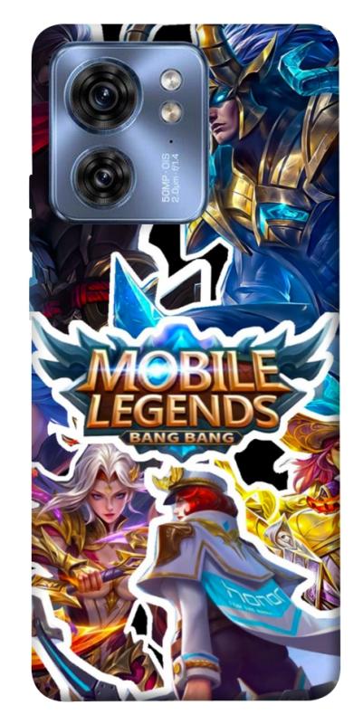 Чехол itsPrint Mobile legends для Motorola Edge 40, игры, купить оптом с доставкой