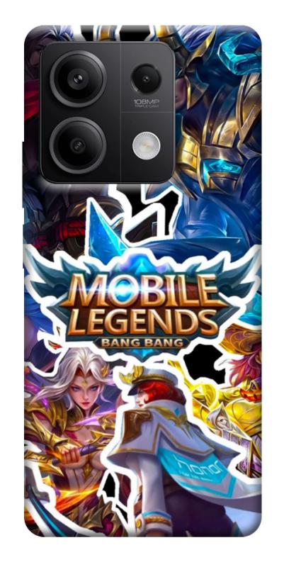 Чохол itsPrint Mobile legends для Xiaomi Redmi Note 13 5G, ігри, купити оптом з доставкою
