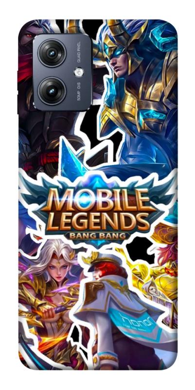Чехол itsPrint Mobile legends для Motorola Moto G54, игры, купить оптом с доставкой