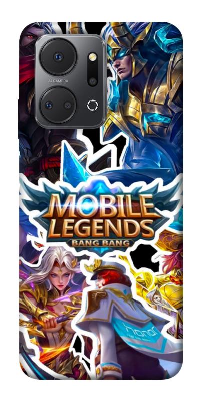 Чехол itsPrint Mobile legends для Huawei Honor X7a, игры, купить оптом с доставкой