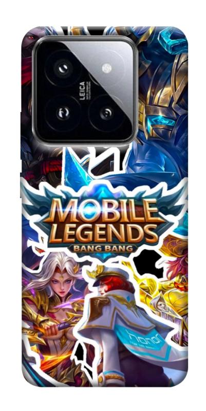 Чехол itsPrint Mobile legends для Xiaomi 14 Pro, игры, купить оптом с доставкой