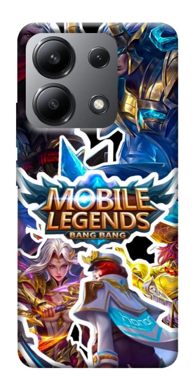 Чехол itsPrint Mobile legends для Xiaomi Redmi Note 13 4G, игры, купить оптом с доставкой