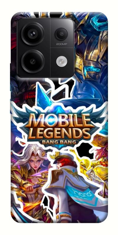 Чехол itsPrint Mobile legends для Xiaomi Redmi Note 13 Pro 4G, игры, купить оптом с доставкой