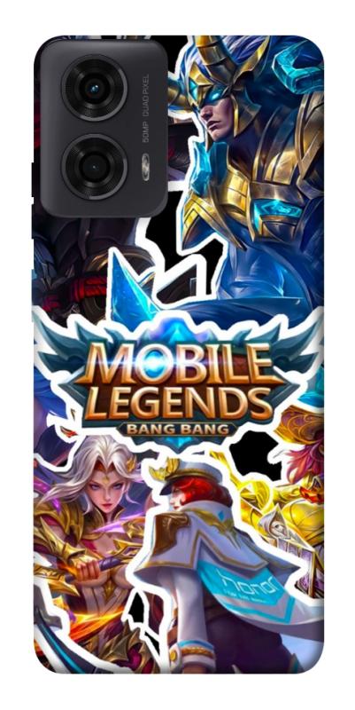 Чехол itsPrint Mobile legends для Motorola Moto G24, игры, купить оптом с доставкой