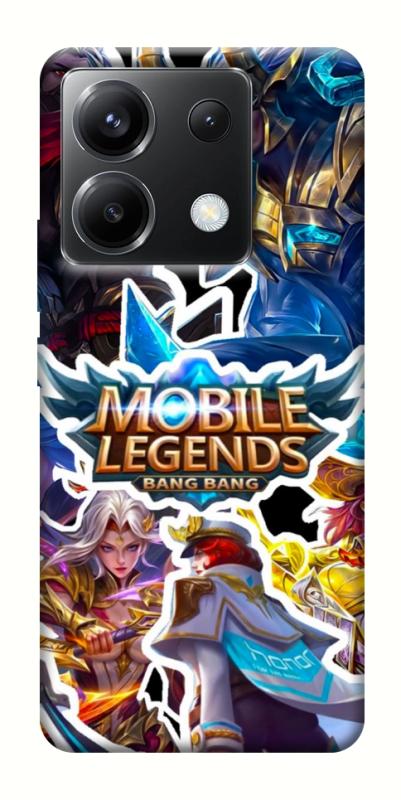 Чехол itsPrint Mobile legends для Xiaomi Poco X6, игры, купить оптом с доставкой