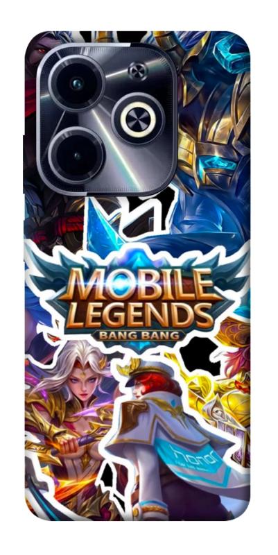 Чехол itsPrint Mobile legends для Infinix Hot 40i, игры, купить оптом с доставкой