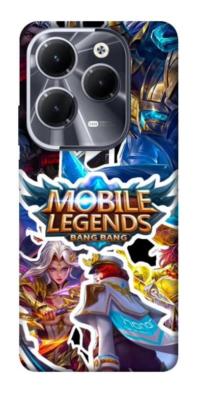 Чехол itsPrint Mobile legends для Infinix Hot 40, игры, купить оптом с доставкой