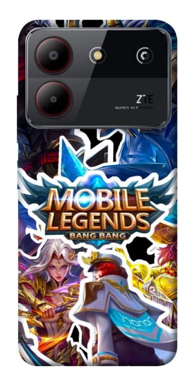 Чехол itsPrint Mobile legends для ZTE Blade A54 4G, игры, купить оптом с доставкой