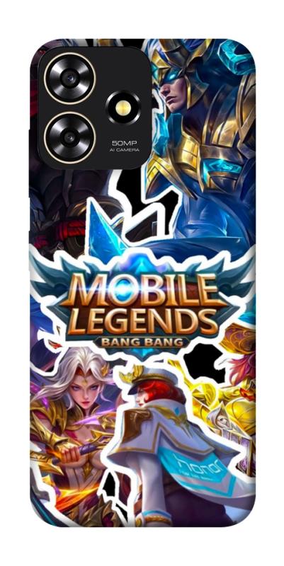 Чехол itsPrint Mobile legends для ZTE Blade A73 4G, игры, купить оптом с доставкой