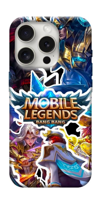 Чехол itsPrint Mobile legends для Apple iPhone 16 Pro (6.3"), игры, купить оптом с доставкой