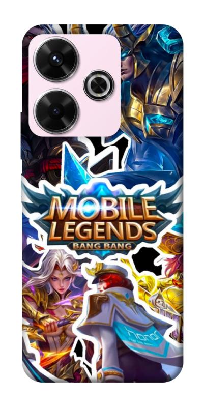 Чохол itsPrint Mobile legends для Xiaomi Redmi 13 4G / Poco M6 4G, ігри, купити оптом з доставкою