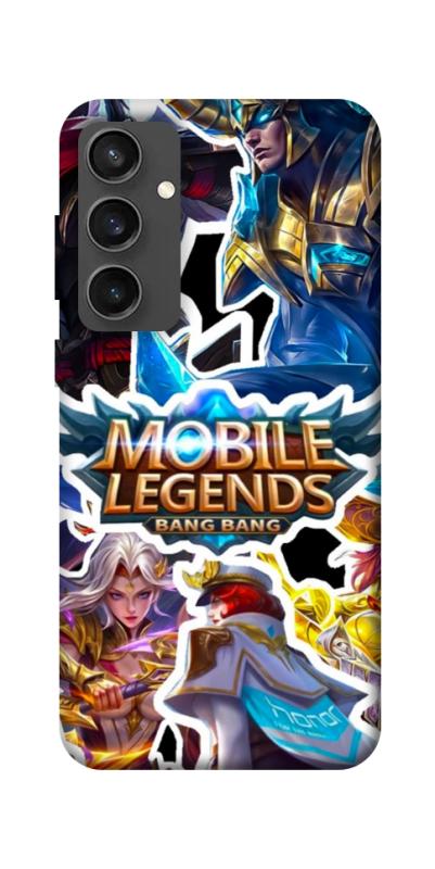 Чохол itsPrint Mobile legends для Samsung Galaxy S24 FE, ігри, купити оптом з доставкою
