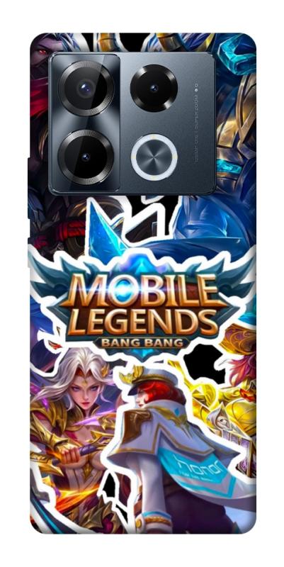 Чохол itsPrint Mobile legends для Infinix Note 40 Pro 4G, ігри, купити оптом з доставкою
