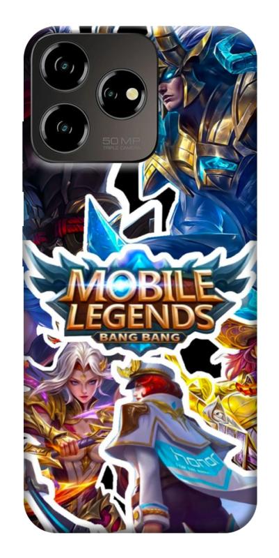 Чохол itsPrint Mobile legends для ZTE Blade V50 Desing 4G, ігри, купити оптом з доставкою