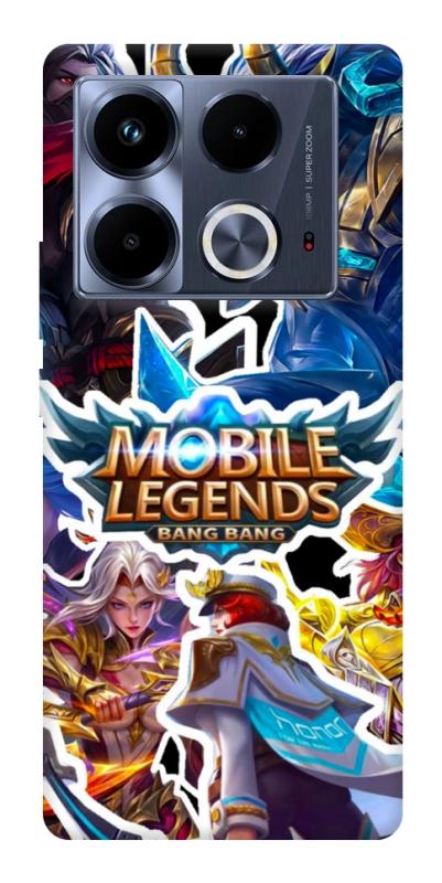 Чехол itsPrint Mobile legends для Infinix Note 40 4G, игры, купить оптом с доставкой