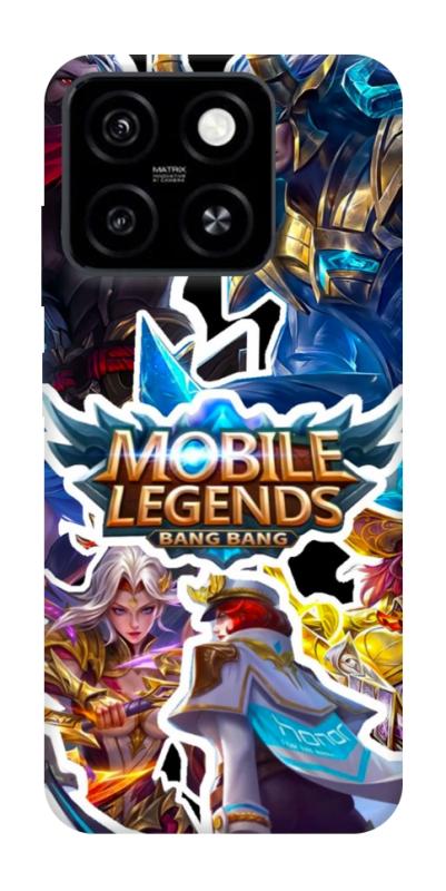 Чехол itsPrint Mobile legends для ZTE Blade A55 4G, игры, купить оптом с доставкой