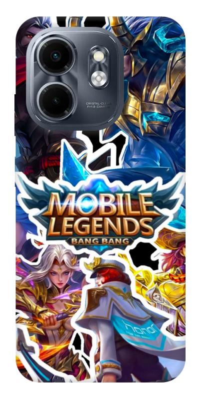 Чохол itsPrint Mobile legends для Infinix Smart 9 4G / Hot 50i, ігри, купити оптом з доставкою
