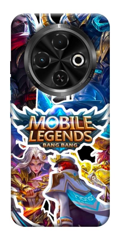 Чохол itsPrint Mobile legends для TECNO Spark 30C, ігри, купити оптом з доставкою
