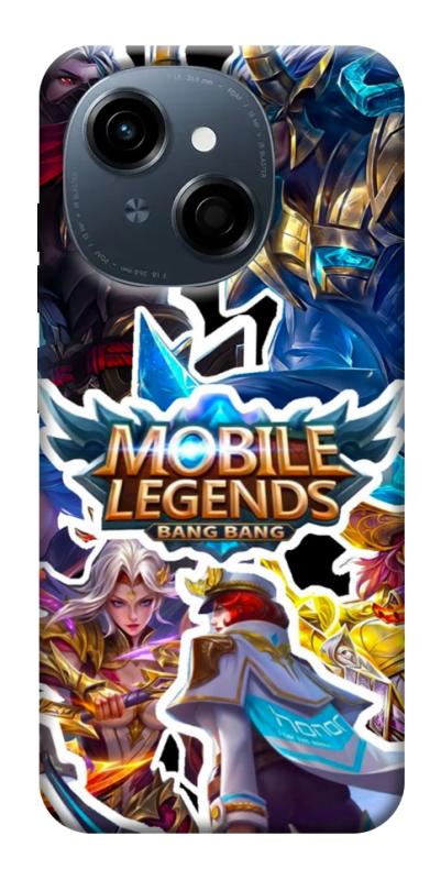 Чохол itsPrint Mobile legends для TECNO Spark Go 1, ігри, купити оптом з доставкою
