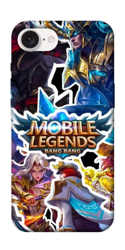 Чехол itsPrint Mobile legends для Apple iPhone 16e (6.1"), игры, купить оптом с доставкой