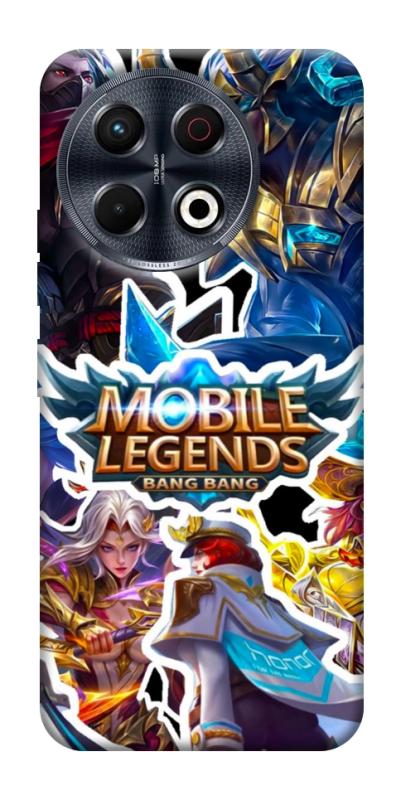 Чохол itsPrint Mobile legends для TECNO Spark 30 Pro (KL7), ігри, купити оптом з доставкою