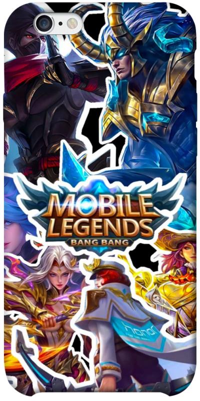 Чехол itsPrint Mobile legends для Apple iPhone 6/6s plus (5.5"), игры, купить оптом с доставкой