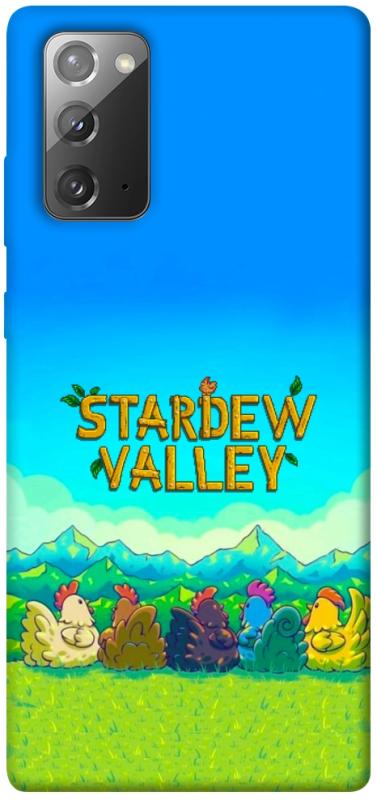 Чохол itsPrint Stardew valley для Samsung Galaxy Note 20, ігри, купити оптом з доставкою