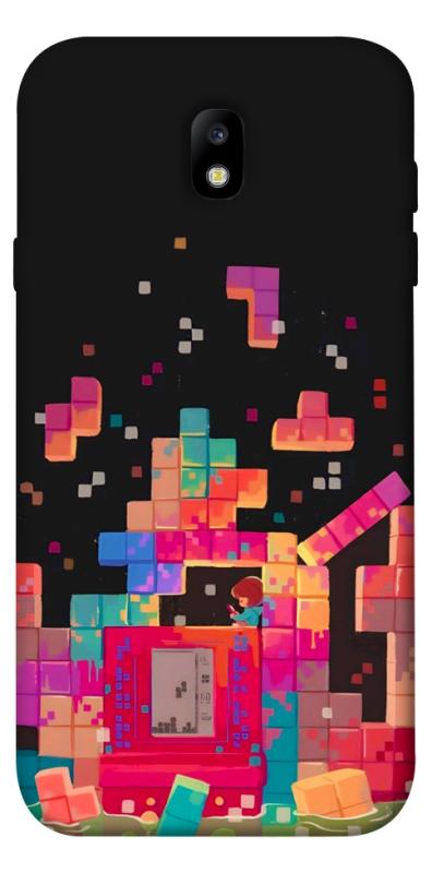 Чохол itsPrint Tetris для Samsung J730 Galaxy J7 (2017), ігри, купити оптом з доставкою