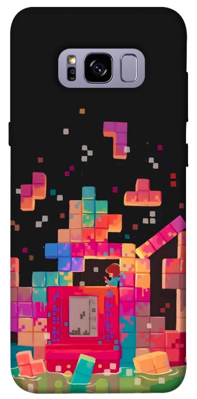 Чохол itsPrint Tetris для Samsung G955 Galaxy S8 Plus, ігри, купити оптом з доставкою