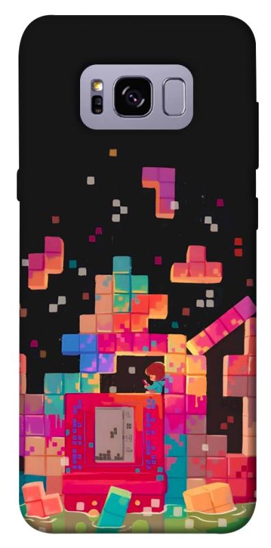 Чохол itsPrint Tetris для Samsung G955 Galaxy S8 Plus, ігри, купити оптом з доставкою