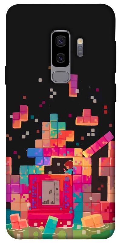Чохол itsPrint Tetris для Samsung Galaxy S9+, ігри, купити оптом з доставкою
