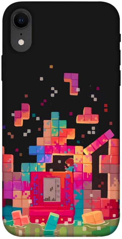 Чохол itsPrint Tetris для Apple iPhone XR (6.1"), ігри, купити оптом з доставкою