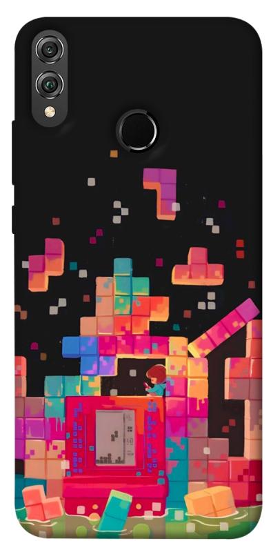 Чохол itsPrint Tetris для Huawei Honor 8X, ігри, купити оптом з доставкою