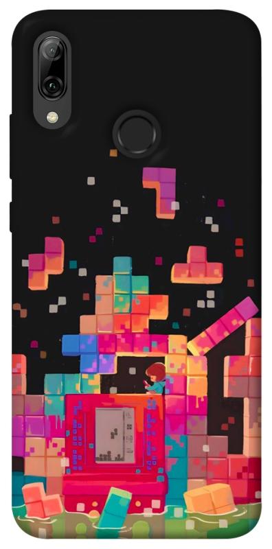 Чохол itsPrint Tetris для Huawei P Smart (2019), ігри, купити оптом з доставкою