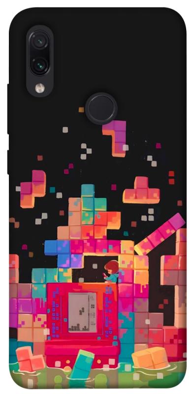 Чохол itsPrint Tetris для Xiaomi Redmi Note 7 / Note 7 Pro / Note 7s, ігри, купити оптом з доставкою