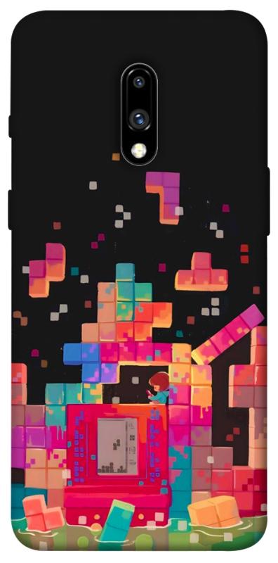 Чохол itsPrint Tetris для OnePlus 7, ігри, купити оптом з доставкою