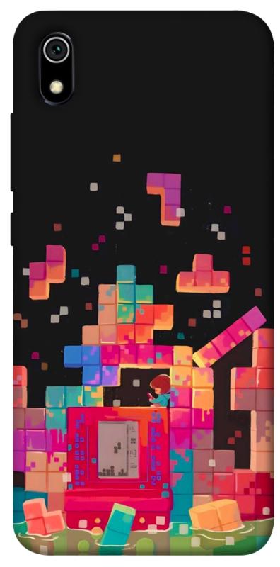 Чохол itsPrint Tetris для Xiaomi Redmi 7A, ігри, купити оптом з доставкою