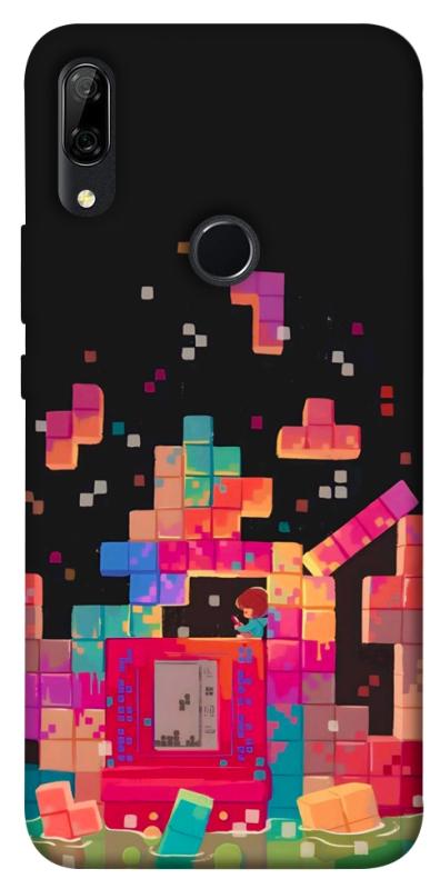 Чохол itsPrint Tetris для Huawei P Smart Z, ігри, купити оптом з доставкою