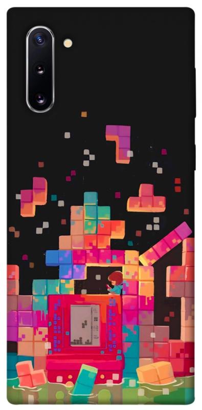 Чохол itsPrint Tetris для Samsung Galaxy Note 10, ігри, купити оптом з доставкою