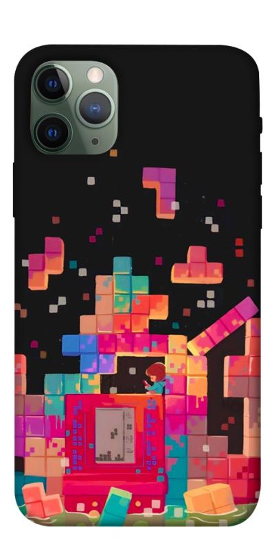 Чохол itsPrint Tetris для Apple iPhone 11 Pro (5.8"), ігри, купити оптом з доставкою