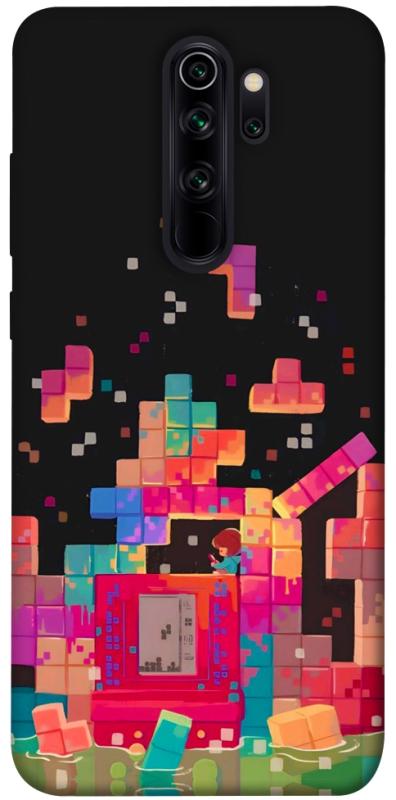Чохол itsPrint Tetris для Xiaomi Redmi Note 8 Pro, ігри, купити оптом з доставкою