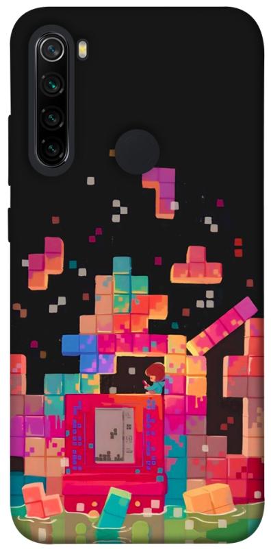 Чохол itsPrint Tetris для Xiaomi Redmi Note 8, ігри, купити оптом з доставкою