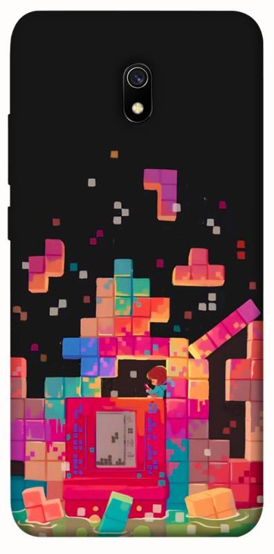 Чохол itsPrint Tetris для Xiaomi Redmi 8a, ігри, купити оптом з доставкою